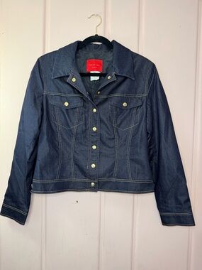 Vertigo Paris Dark Blue Denim Jacket - Women's SzLarge